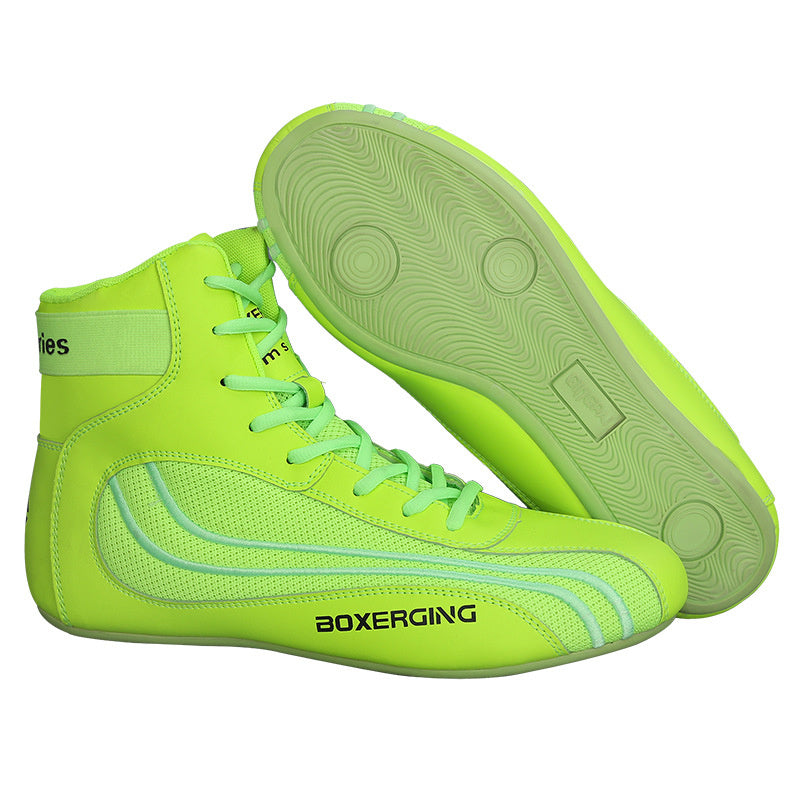 Sanda Fight Fighting Training High-top Boxing Shoe