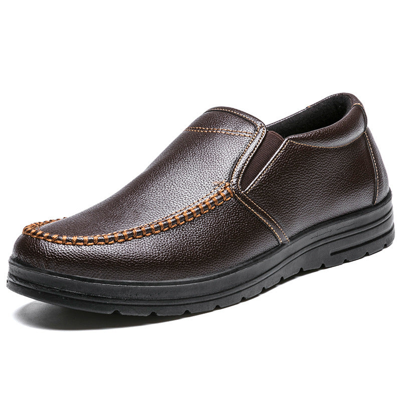 Stylish And Lightweight Business Casual Men's Shoes