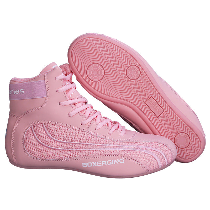 Sanda Fight Fighting Training High-top Boxing Shoe
